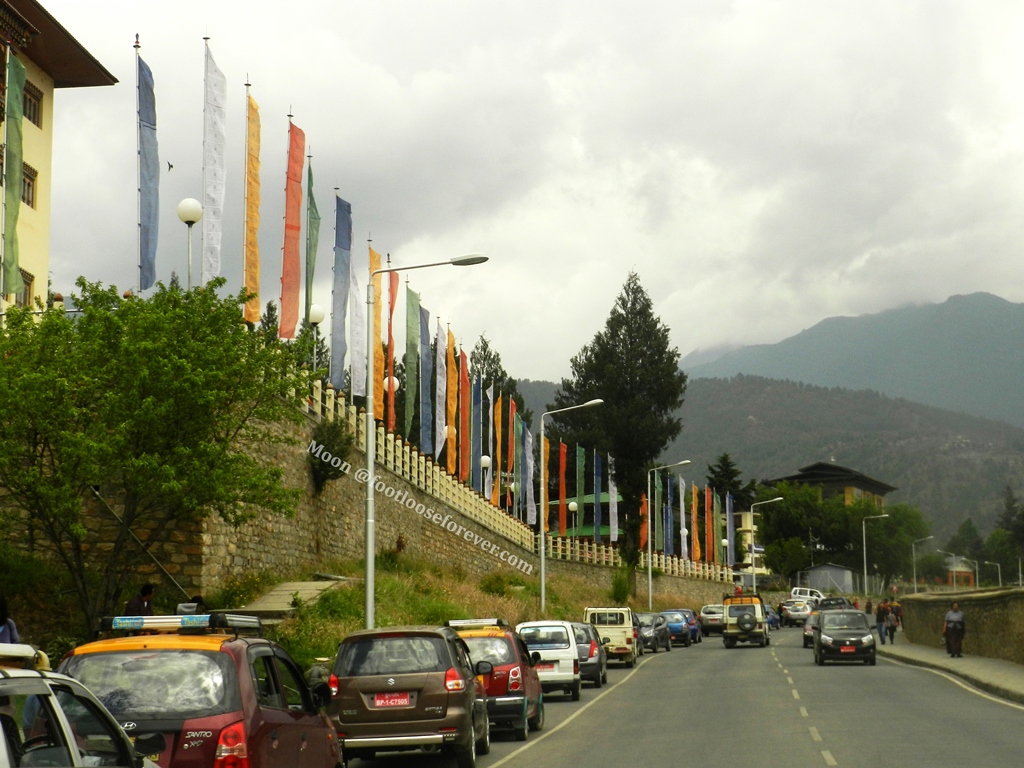 thimphu roads, bhutan